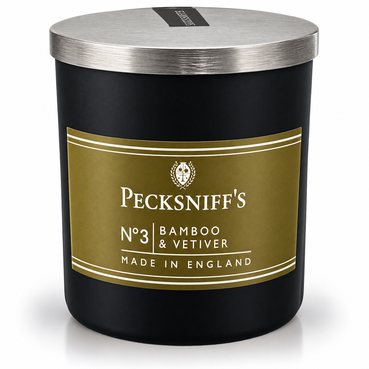 Pecksniffs Bamboo & Vetiver Scented Candle | 1 Wick, 100g/3.5oz