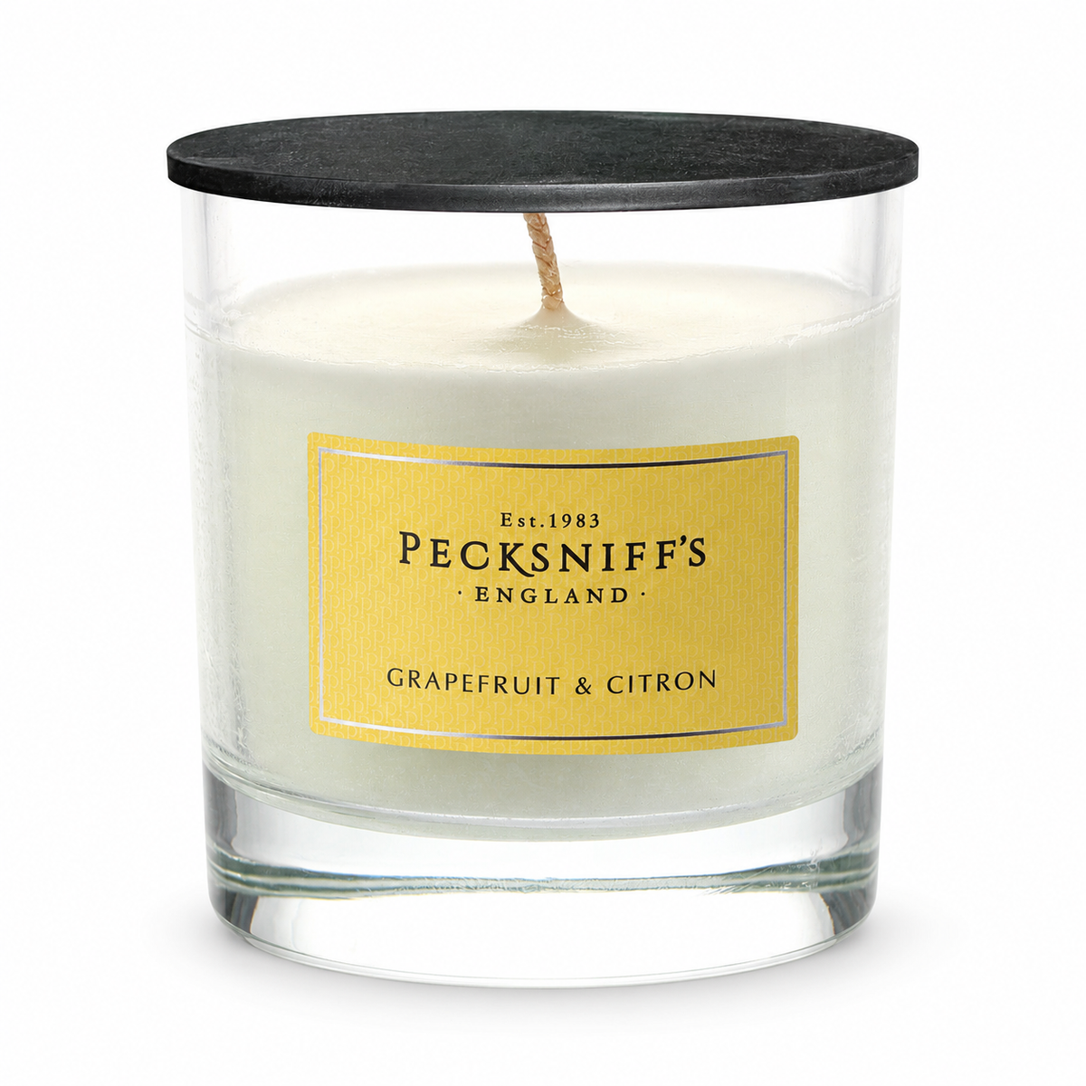 Pecksniff's Classic Grapefruit & Citron Scented Candle | 1 Wick, 184g/6.49oz