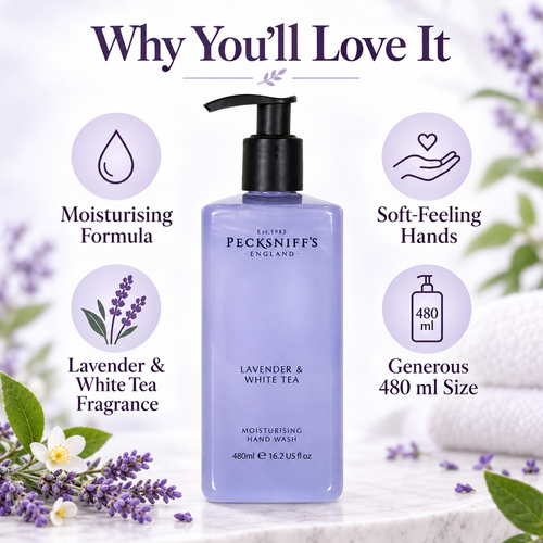 Pecksniff's  Lavender & White Tea Hand Wash 480ml/16.2 fl oz