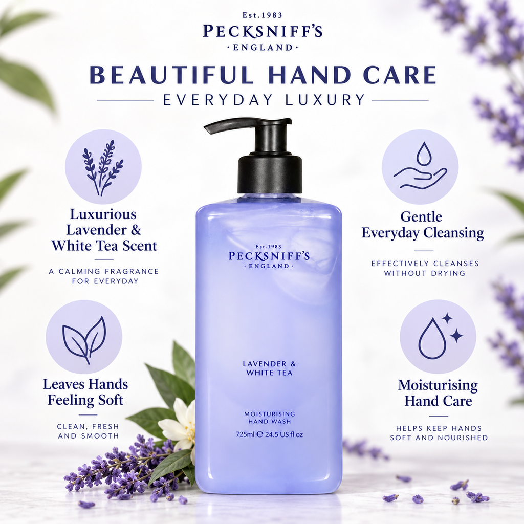 Pecksniff's Lavender & White Tea Hand Wash 725 ml/24.5 Fl Oz