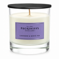 Pecksniff's Classic Lavender & White Tea Scented Candle | 1 Wick, 184g/6.49oz