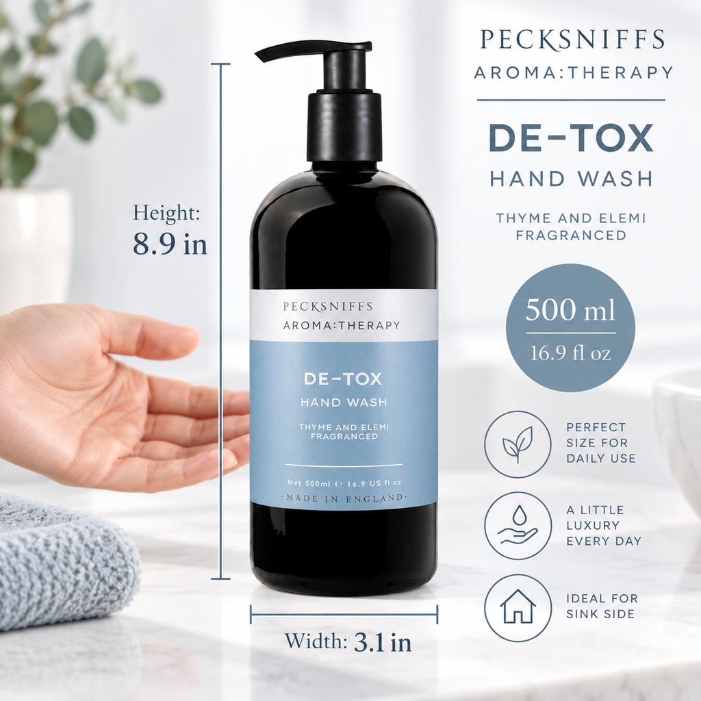 Pecksniff's Aroma:Therapy De-Tox 500 ml/16.9 fl oz Hand Wash