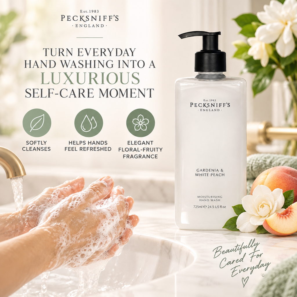 Pecksniff's Gardenia & White Peach Hand Wash 725 ml/24.5 Fl Oz