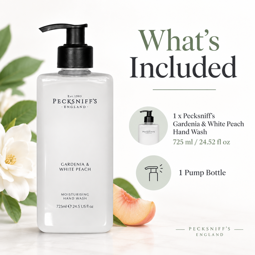 Pecksniff's Gardenia & White Peach Hand Wash 725 ml/24.5 Fl Oz