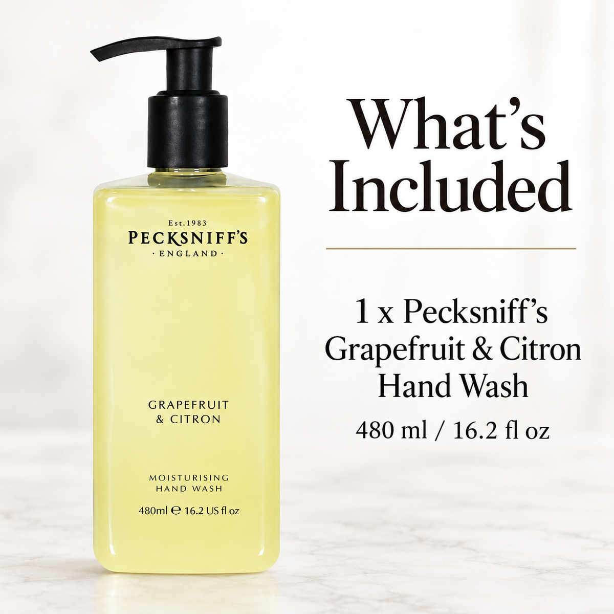 Pecksniff's Grapefruit & Citron Hand Wash 480ml/16.2 fl oz