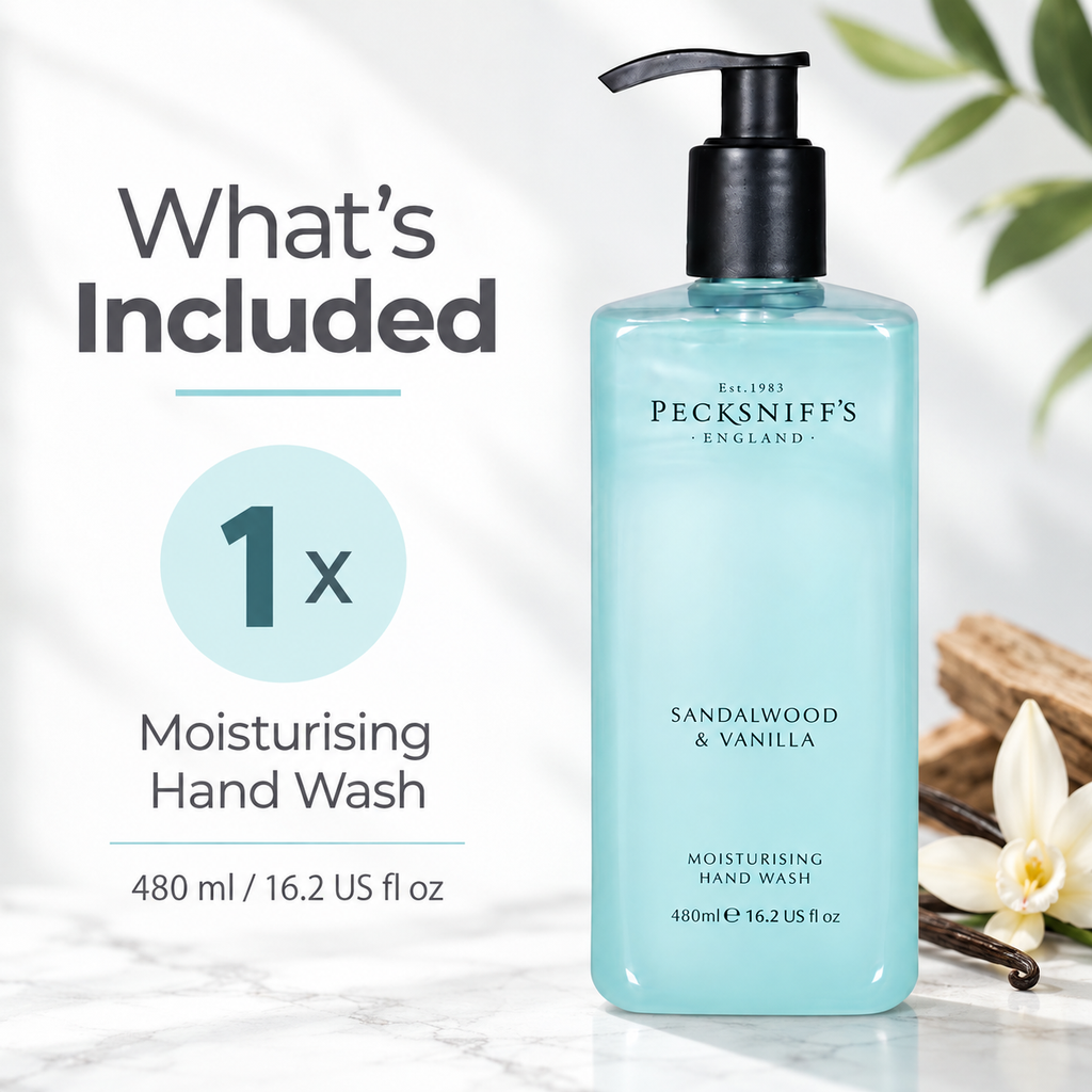 Pecksniff's Sandalwood & Vanilla Hand Wash 480ml/16.2 fl oz
