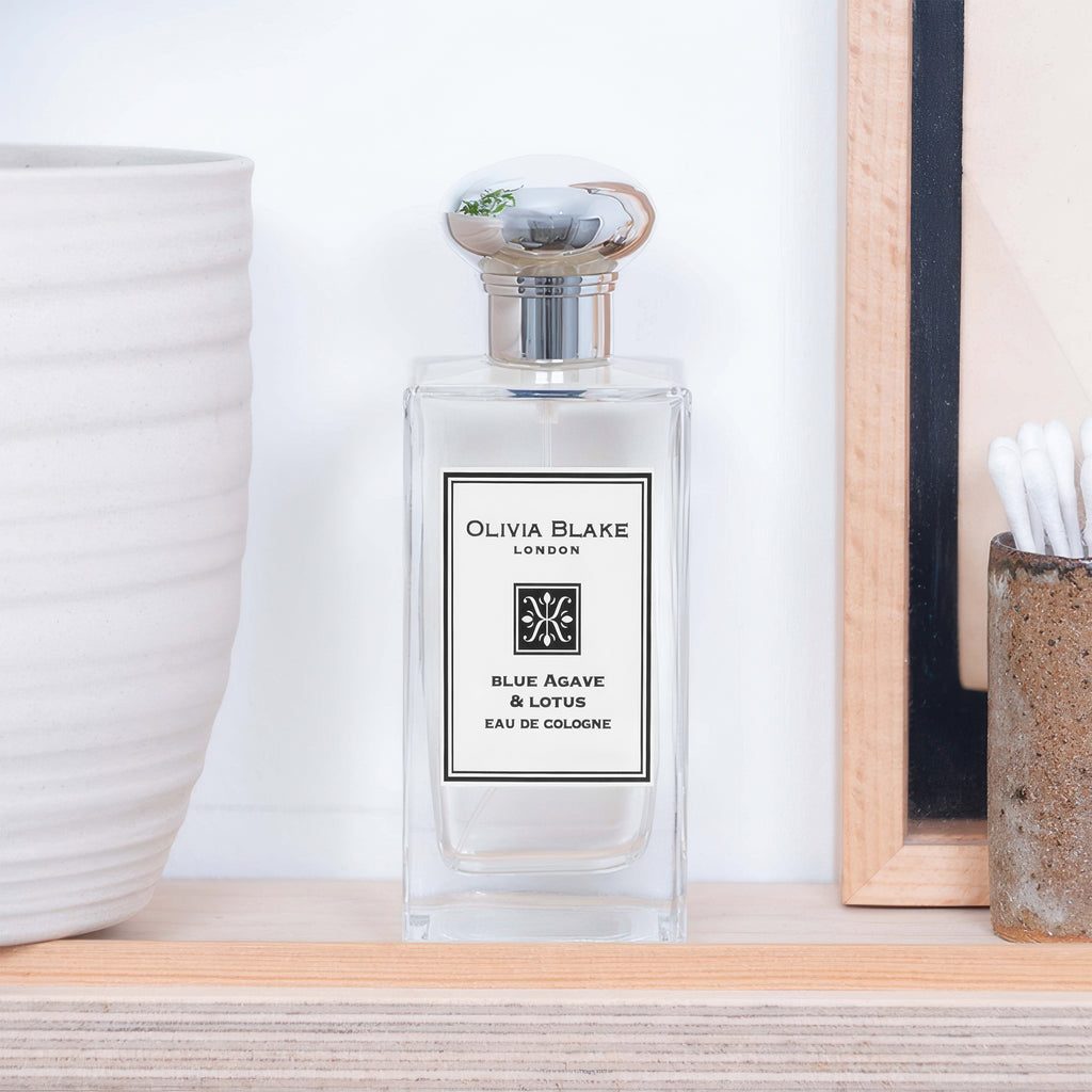 Olivia Blake Blue Agave & Lotus Perfume for Women – Fine Fragrance Eau de Cologne Spray, 100 ml/3.3 fl oz