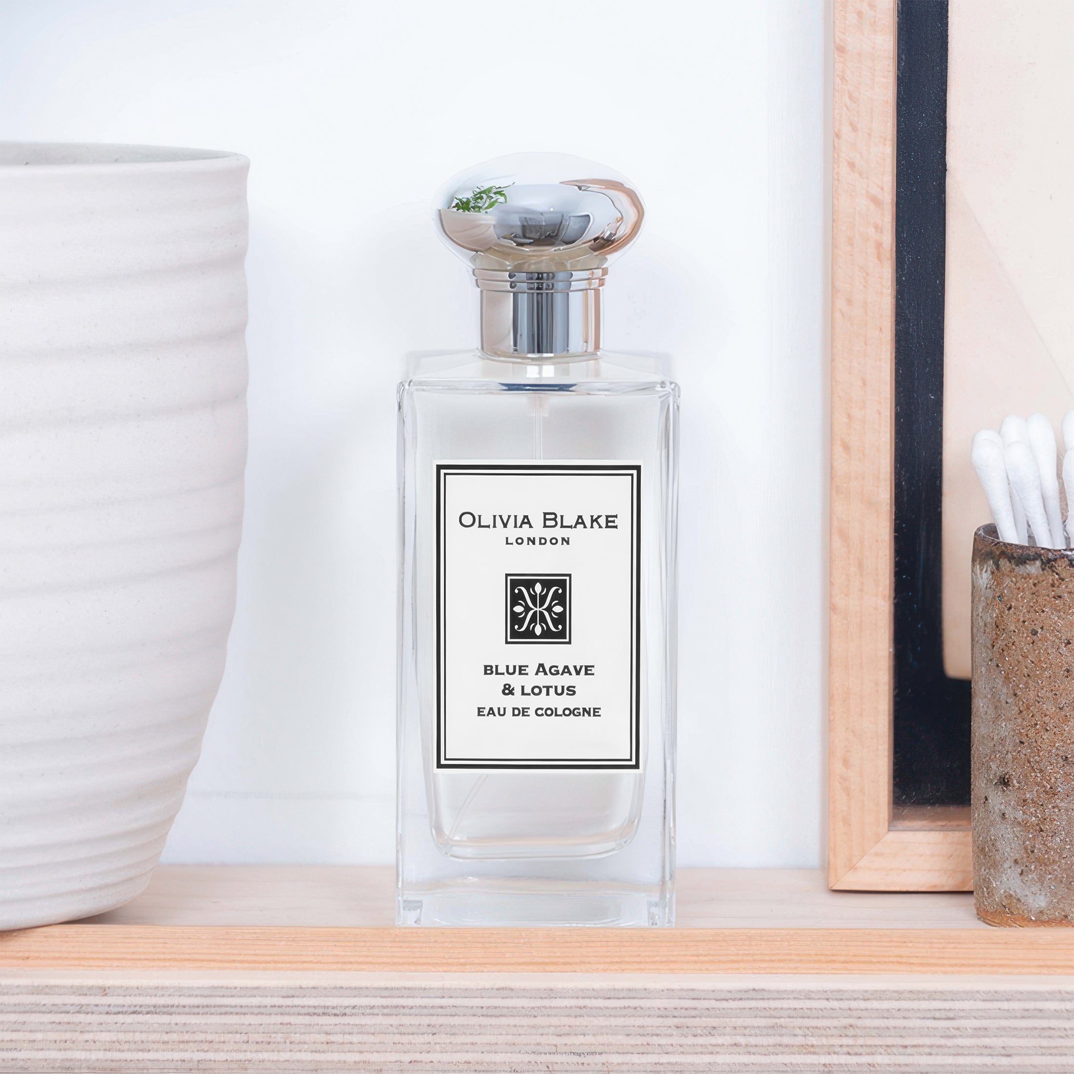 Olivia Blake Blue Agave & Lotus Perfume for Women – Fine Fragrance Eau de Cologne Spray, 100 ml/3.3 fl oz