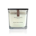 Pecksniffs Prestige Black Oak & Cedar Scented Square Candle | 1 Wick, 190g/6.7oz