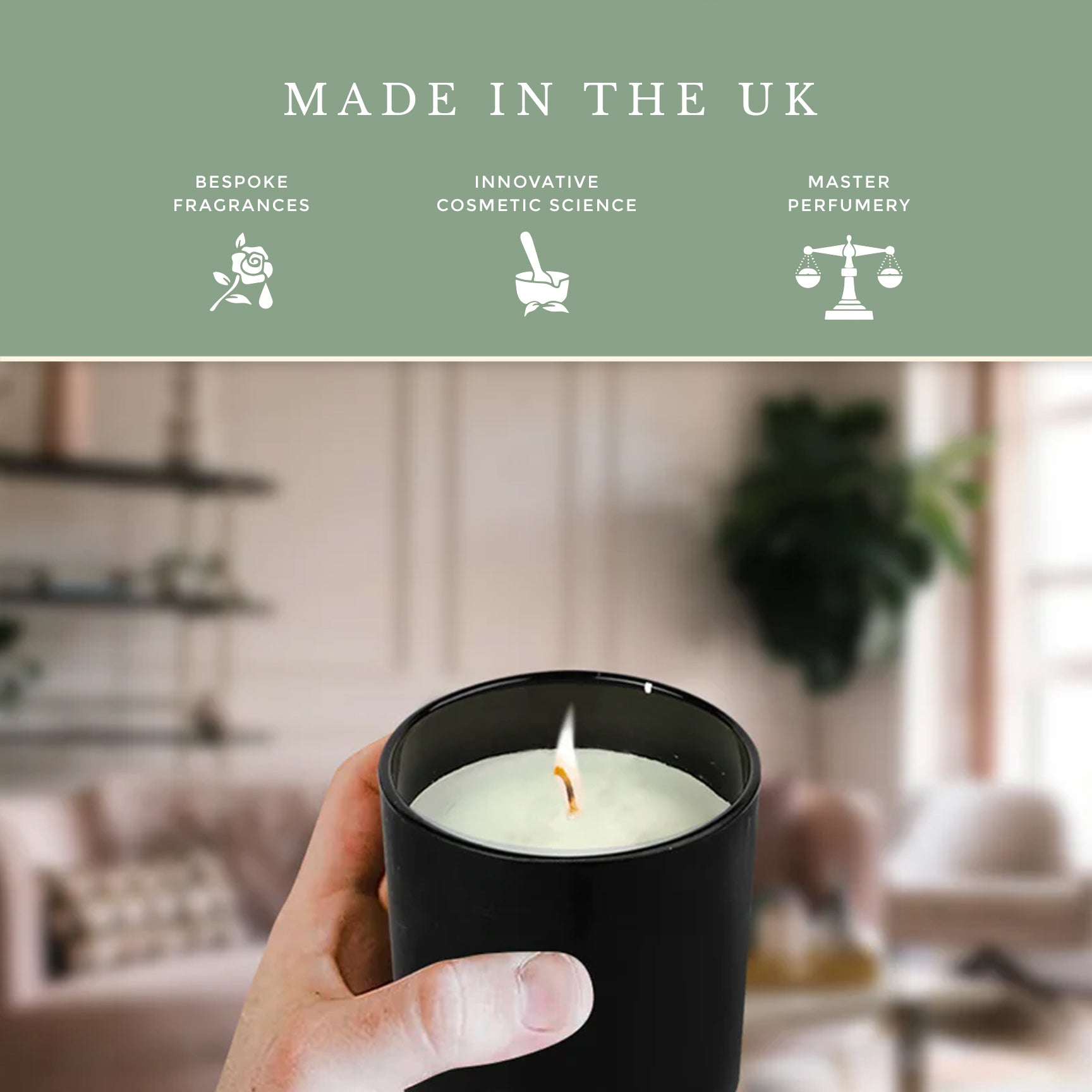 Pecksniffs Black Bourbon & Mandarin Scented Candle | 1 Wick, 184g/6.49oz