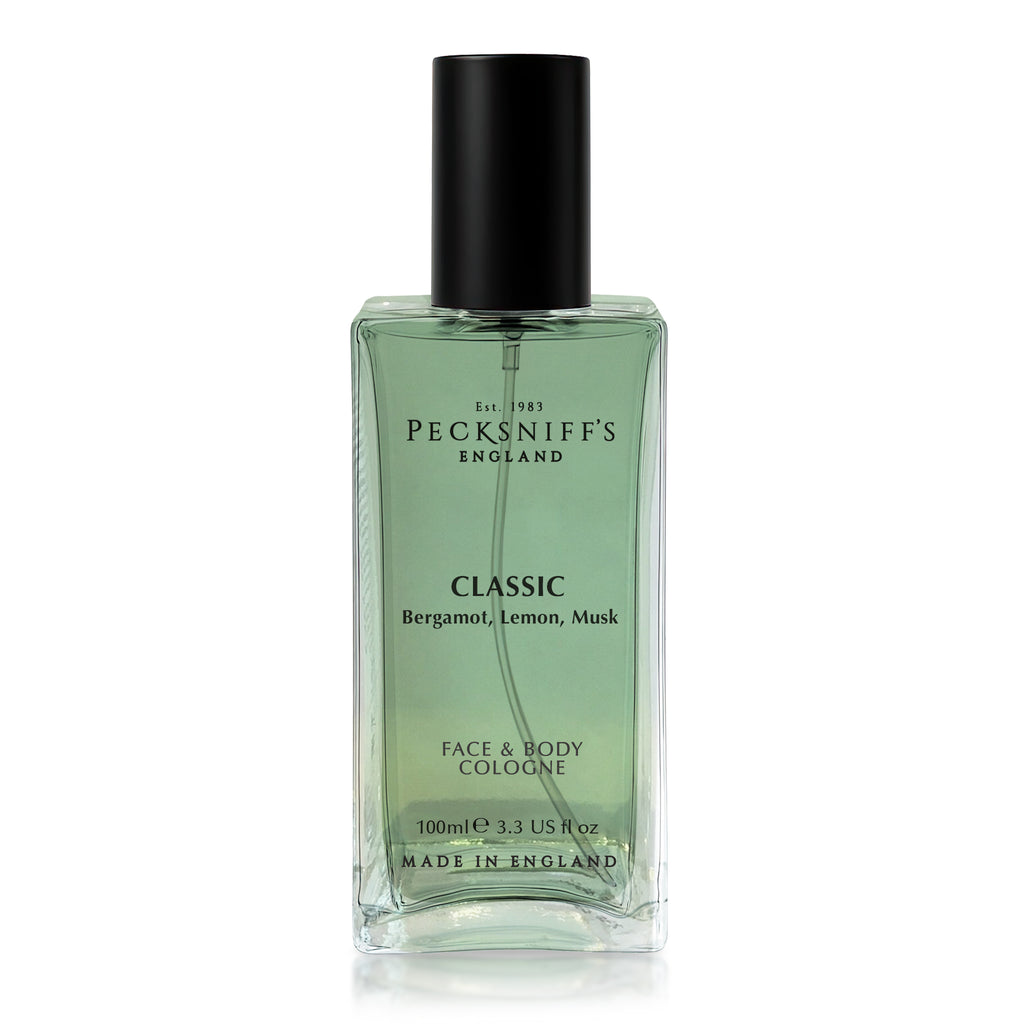 Peckniff's Men’s Face & Body Cologne – Classic Fougere, Fresh & Timeless Everyday Fragrance for Men, Post-Shave & All-Day Wear, 100ml / 3.4 fl oz