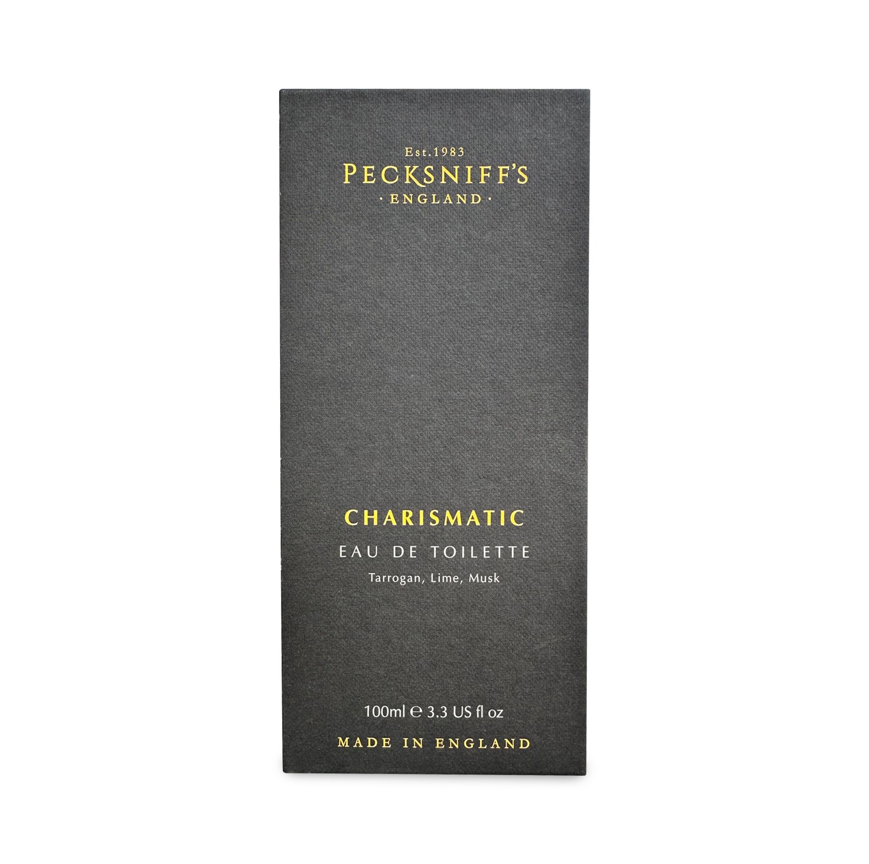 Pecksniff’s Mens 100 ml/3.3 fl oz Eau de Toilette Charismatic – Fresh Fougere Cologne with Bergamot, Lime, Lily & Freesia