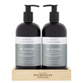 Pecksniff's Aroma:Therapy De-Stress Duo Caddy, 500 ml/16.9 fl oz Hand Wash and 500 ml/16.9 fl oz Hand & Body Lotion