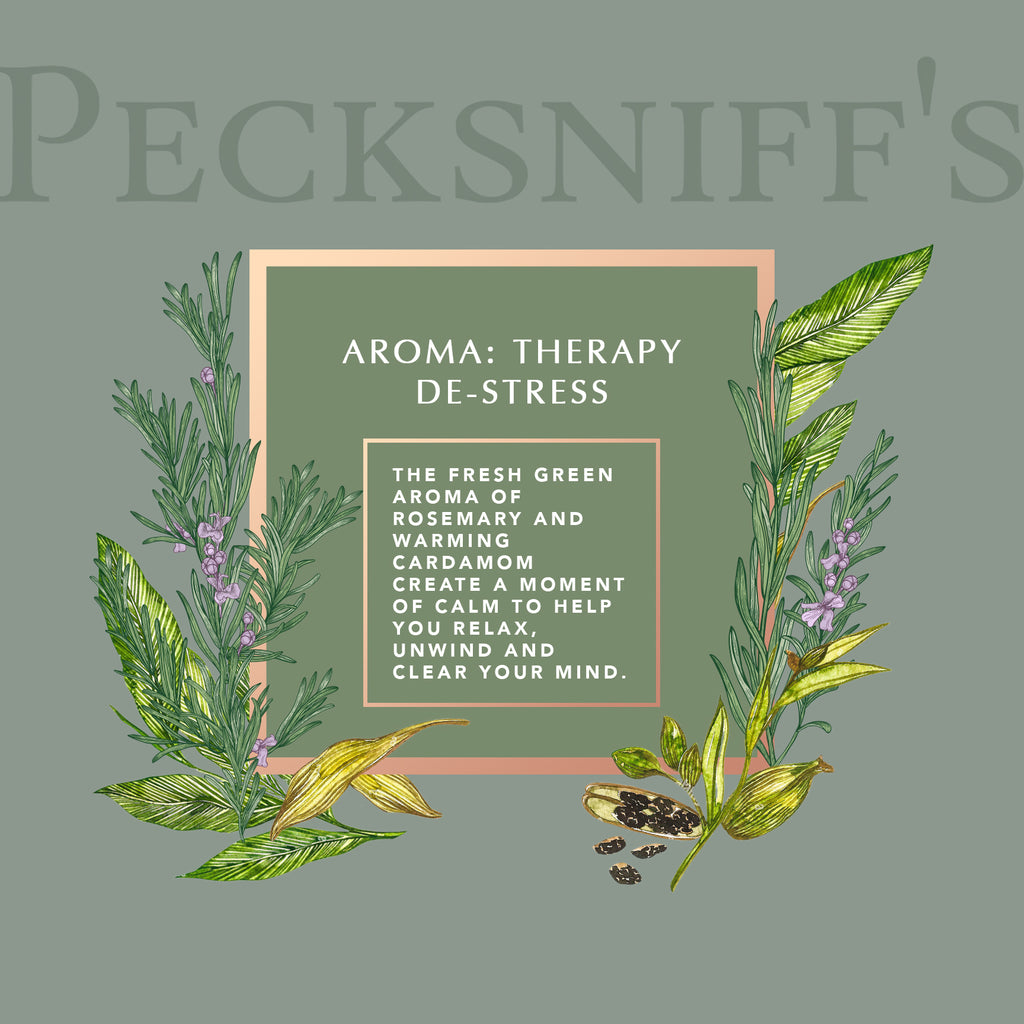 Pecksniff's Aroma:Therapy De-Stress Shower Gel – Luxurious Moisturizing Bath & Body Cleanser, 1000 ml/33.8 fl oz Bottle