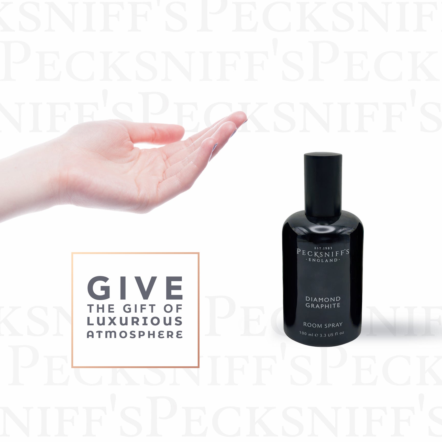 Pecksniffs Diamond Graphite Room Spray | 100ml/3.38 Fl Oz