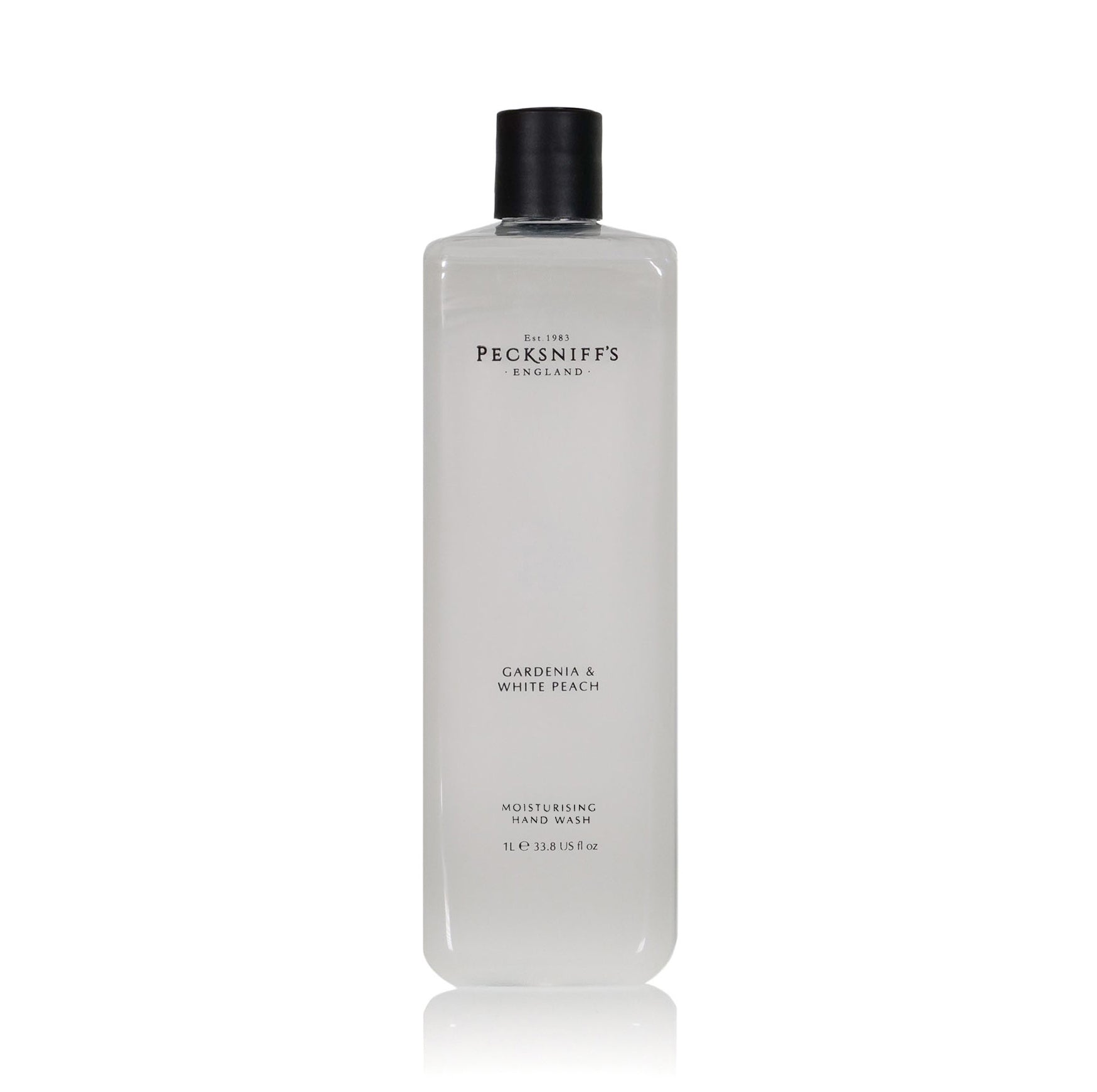 Pecksniffs Classic Gardenia & White Peach Scented Moisturizing Hand Wash Refill | 1L/1000ml, 33.8 Fl oz
