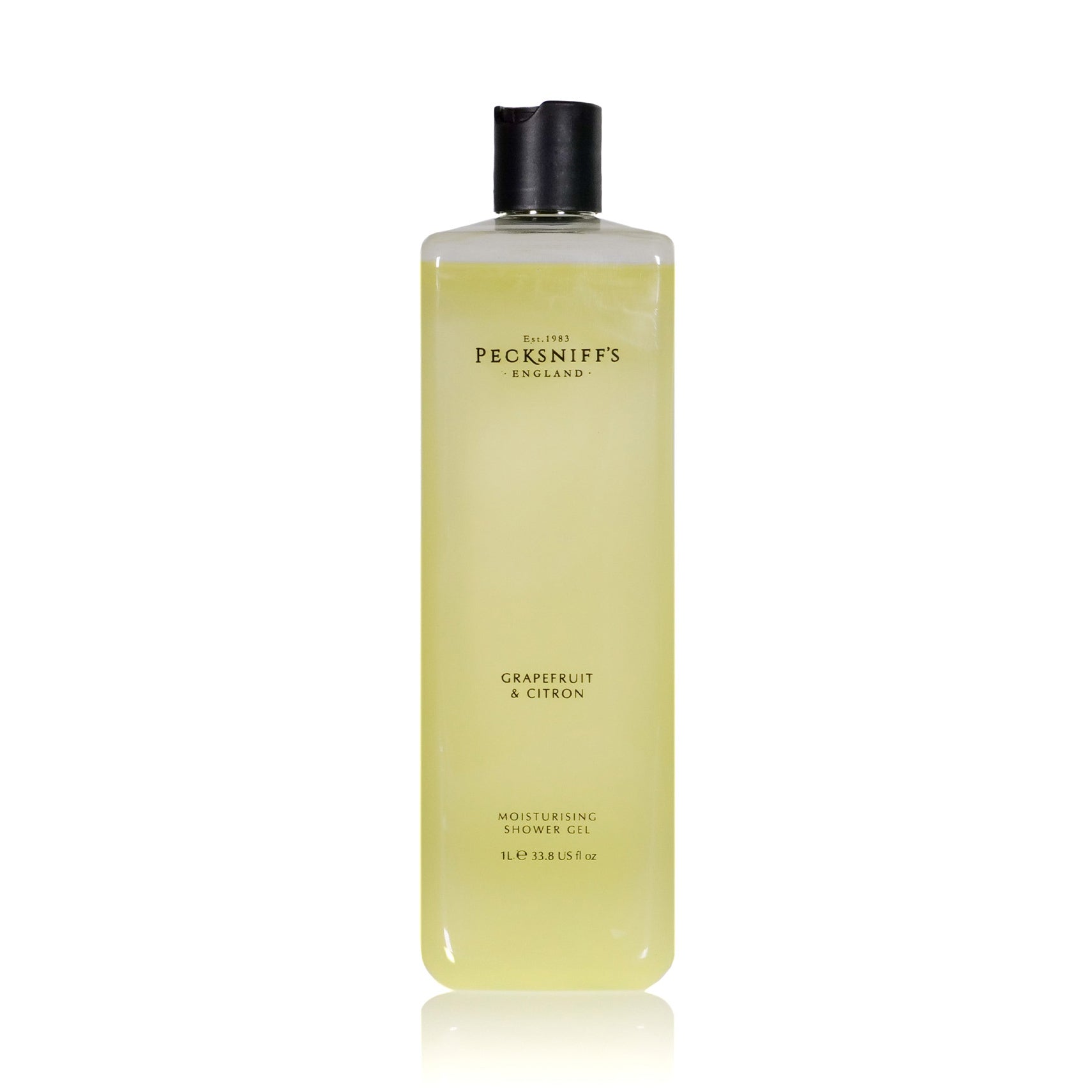 Pecksniffs Grapefruit & Citron Moisturizing Shower Gel | 1000 ml / 33.80 Fl Oz