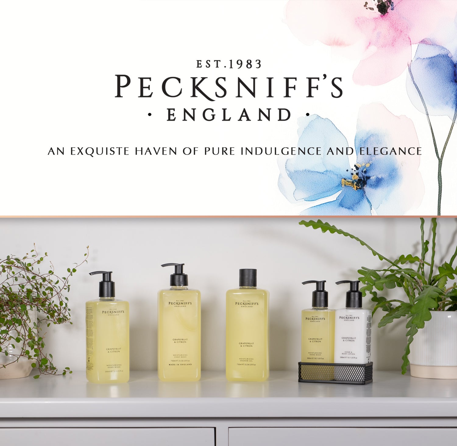 Pecksniff's Grapefruit & Citron Hand Wash 480ml/16.2 fl oz