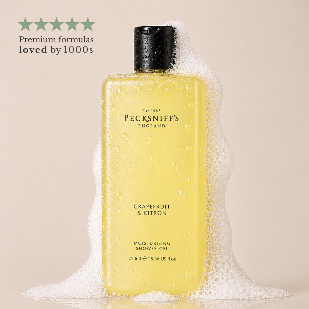 Pecksniff's Grapefruit & Citron Moisturizing Shower Gel | 750ml / 25.36 Fl Oz