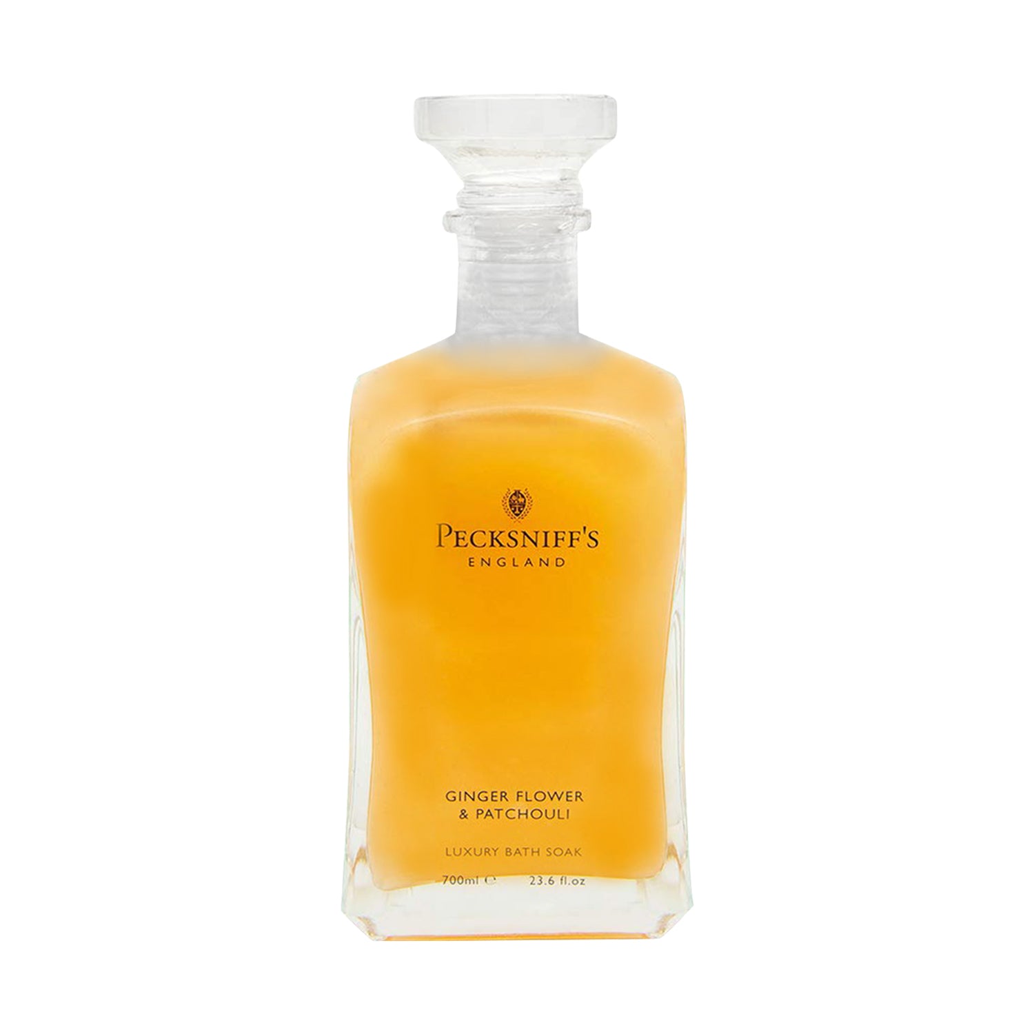 Pecksniffs Ginger Flower & Patchouli Luxury Bath Soak | 700ml /23.6 Fl Oz