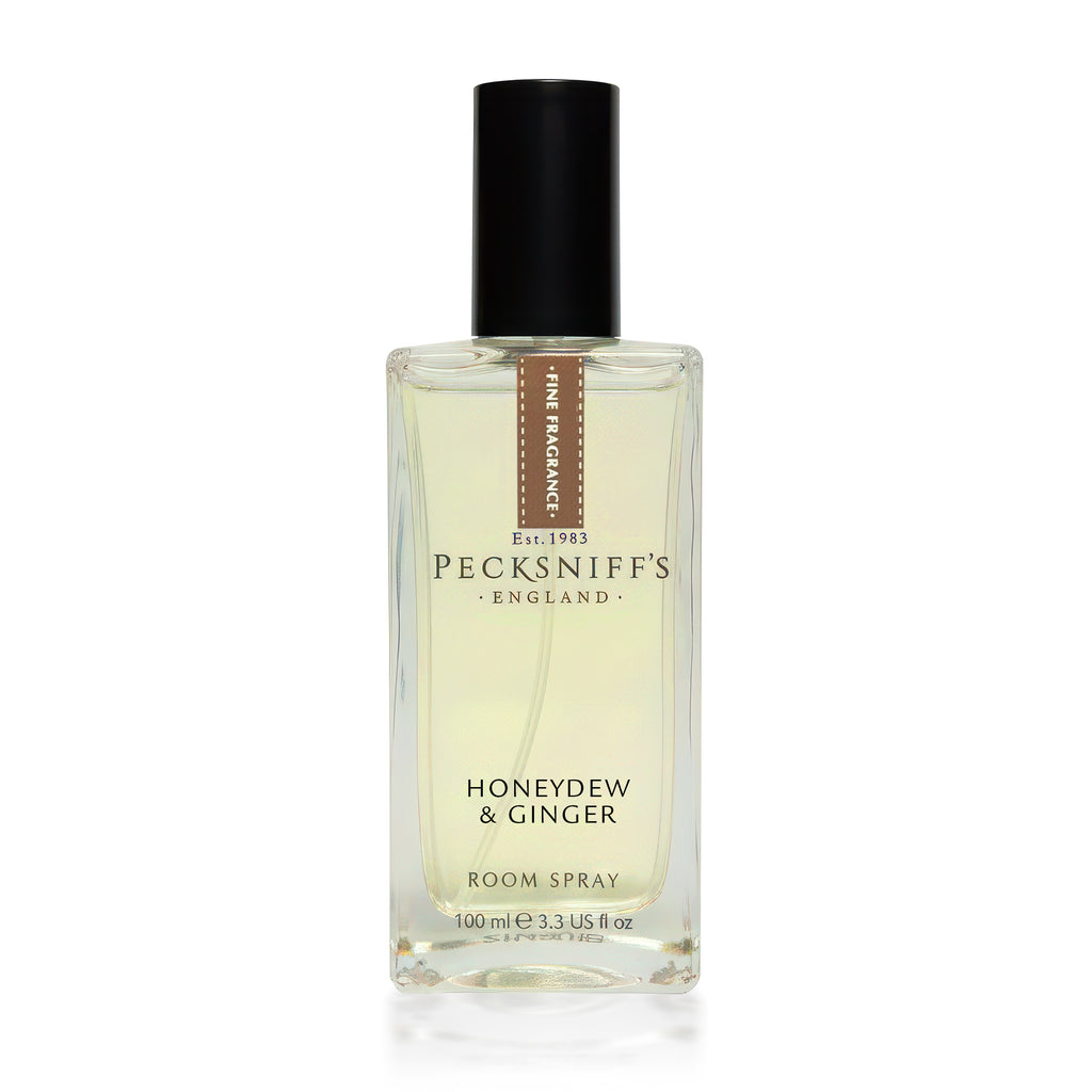 Pecksniffs Honeydew & Ginger Classic Room Spray | 100ml/3.38 Fl Oz