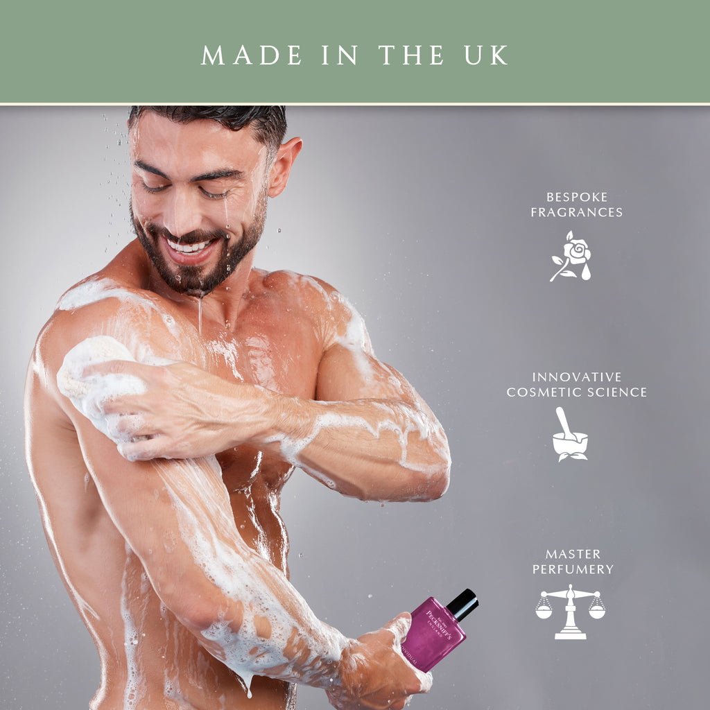 Pecksniffs Individual Men's Bath and Shower Gel | 500ml /16.9 Fl Oz