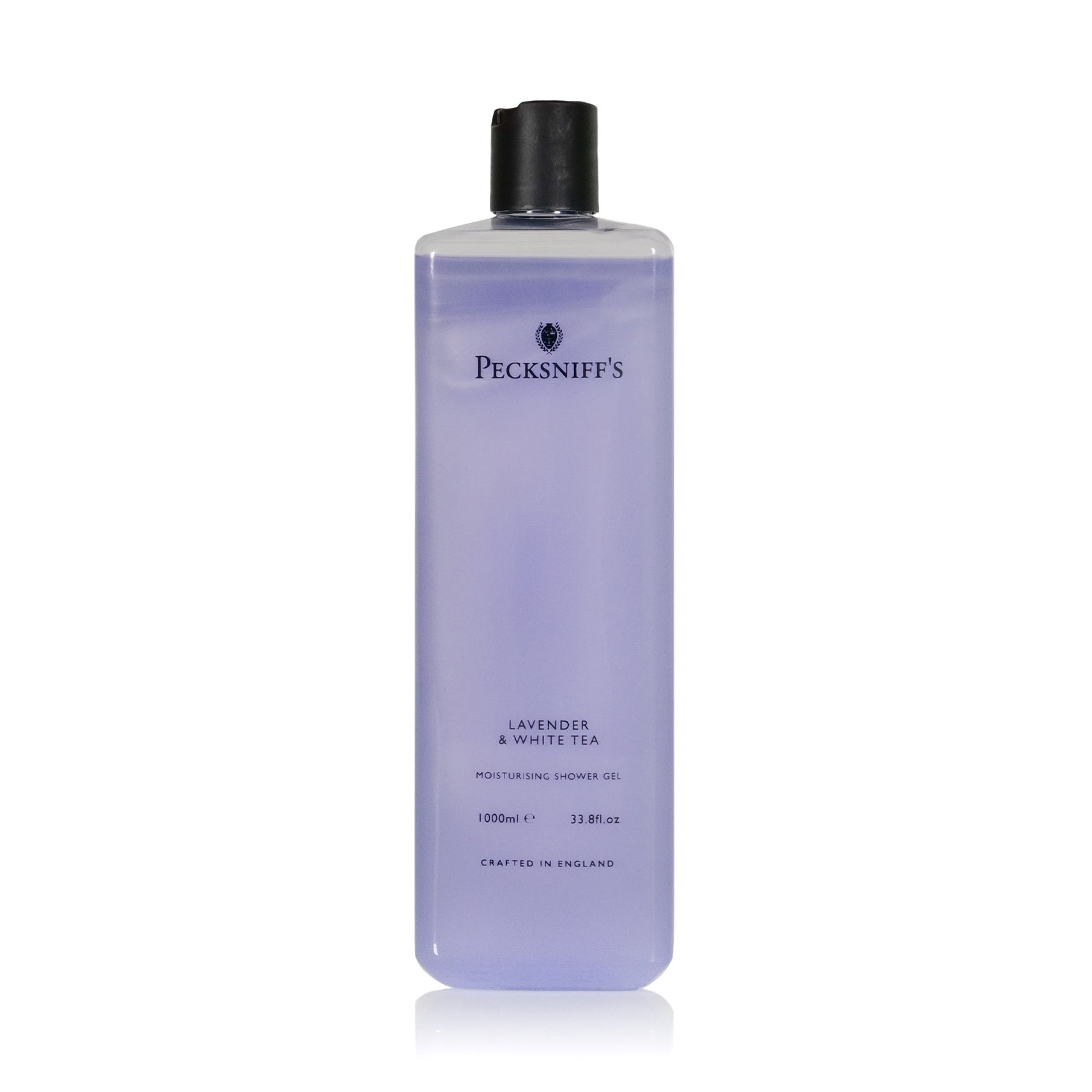 Pecksniffs Lavender & White Tea Moisturizing Shower Gel | 1000 ml / 33.80 Fl Oz