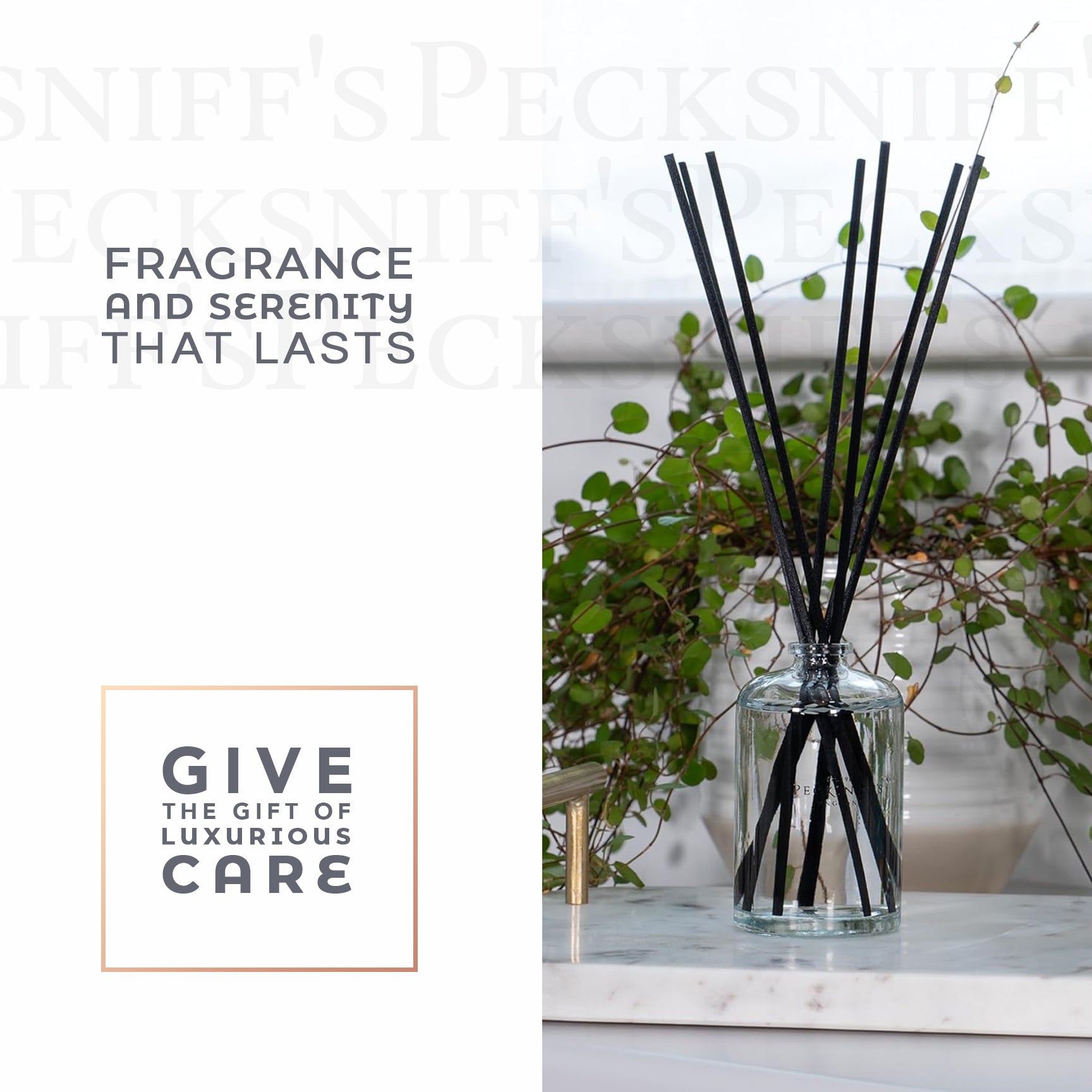 Pecksniffs Lavender & White Tea Diffuser | 100ml/3.38 fl oz