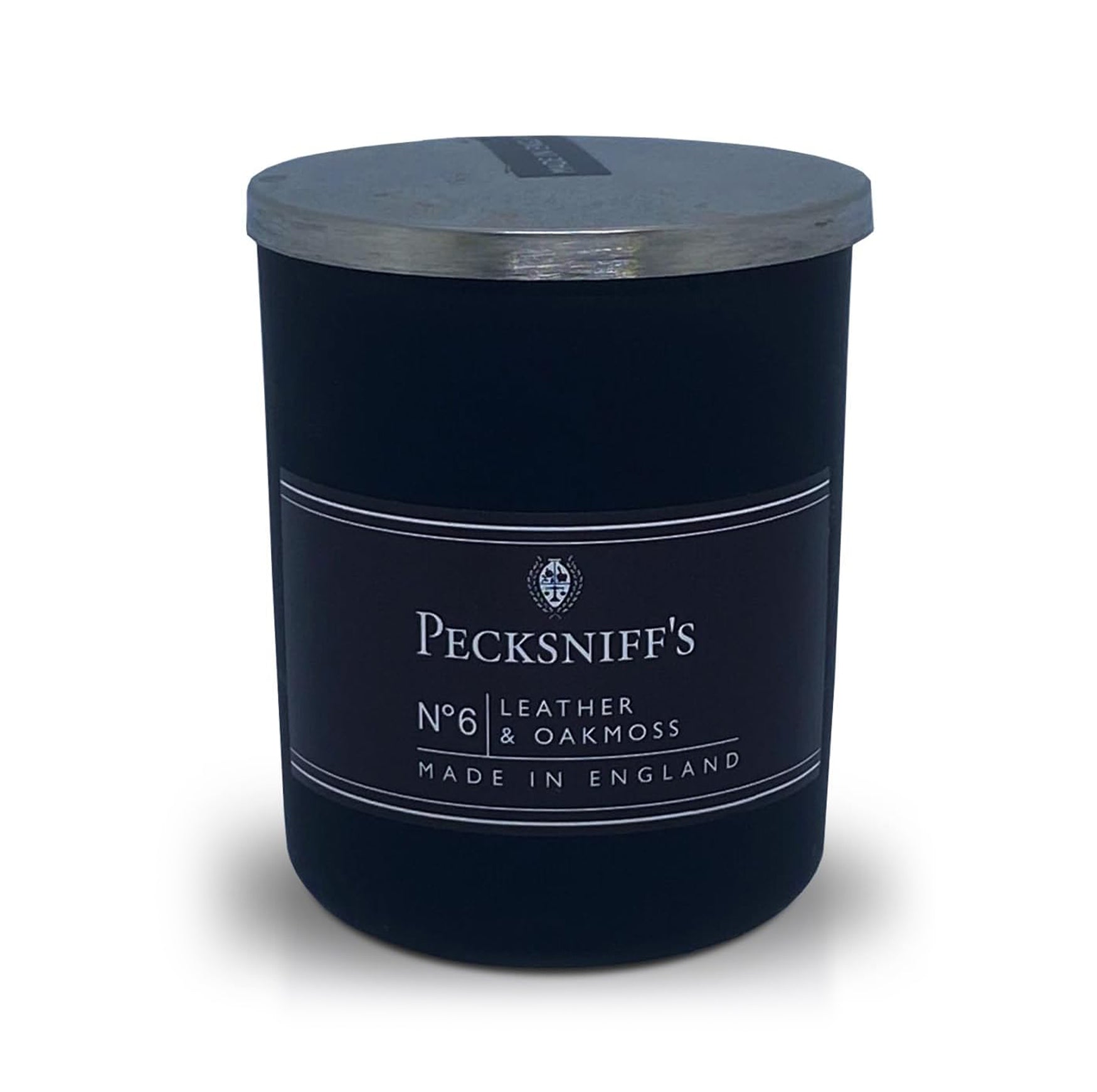 Pecksniffs Leather & Oakmoss Scented Candle | 1 Wick, 100g/3.5oz