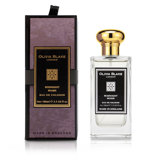 Olivia Blake Midnight Musk Perfume for Women – Fine Fragrance Eau de Cologne Spray, 100 ml/3.3 fl oz