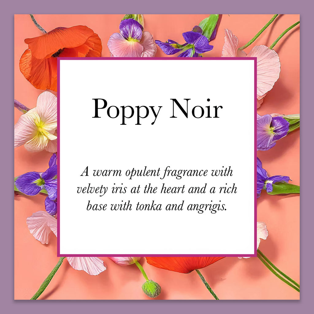 Olivia Blake Poppy Noir Eau de Cologne Spray – Fruity Floral Unisex Cologne with Iris, Tonka & Musk Notes, 3.3 fl oz