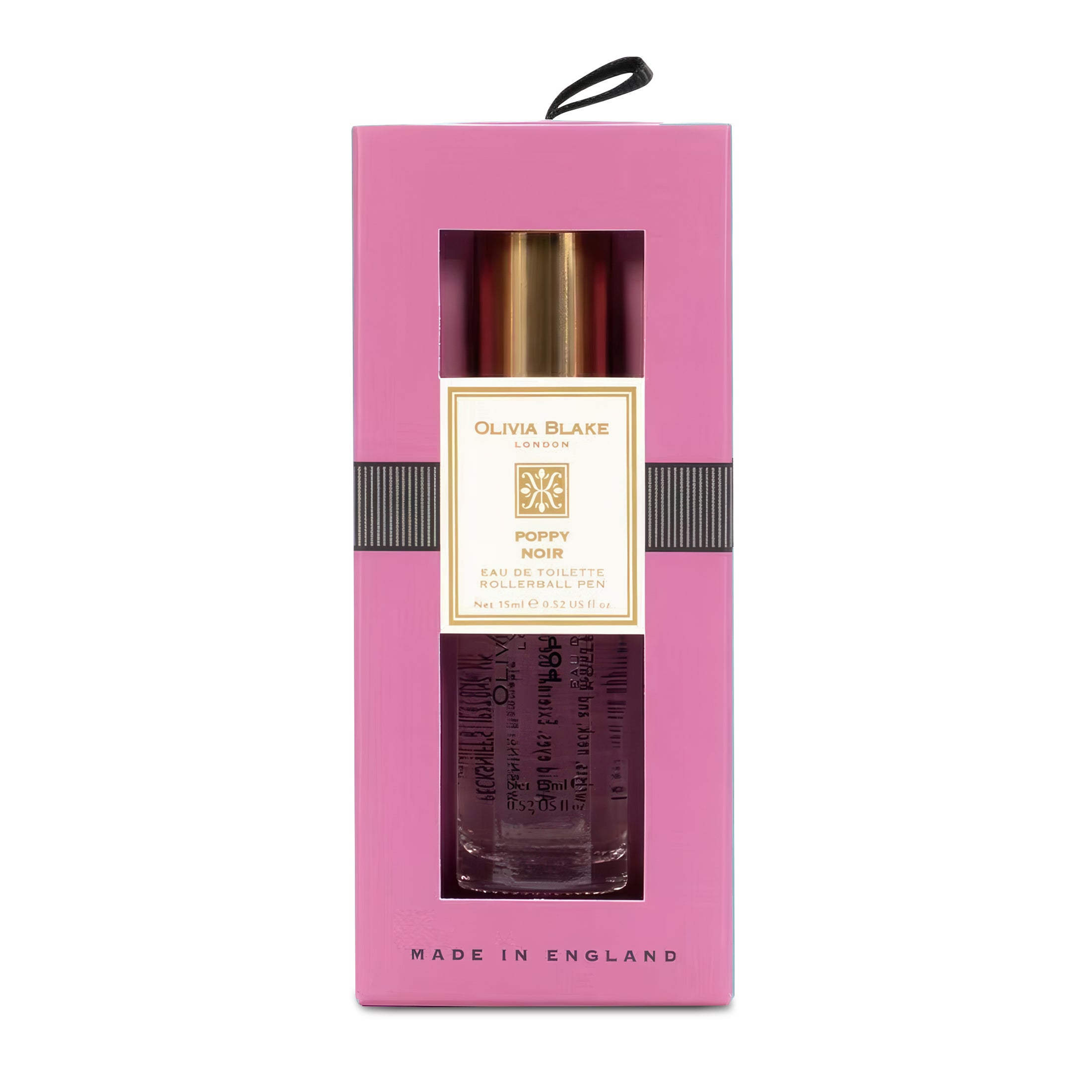 Olivia Blake Poppy Noir Perfume Roller Ball – 15 ml/0.52 fl oz Fine Fragrance Eau de Toilette, Travel Size Perfume for Women