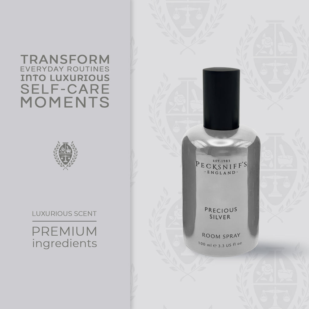 Pecksniffs Precious Silver Room Spray | 100ml/3.38 Fl Oz