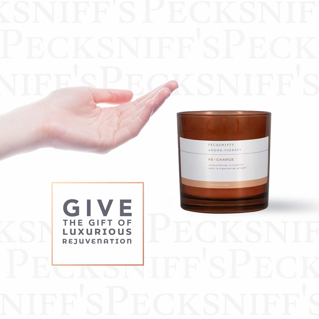 Pecksniffs Amber Re-Charge Candle | 3 Wicks, 550g/19.40oz