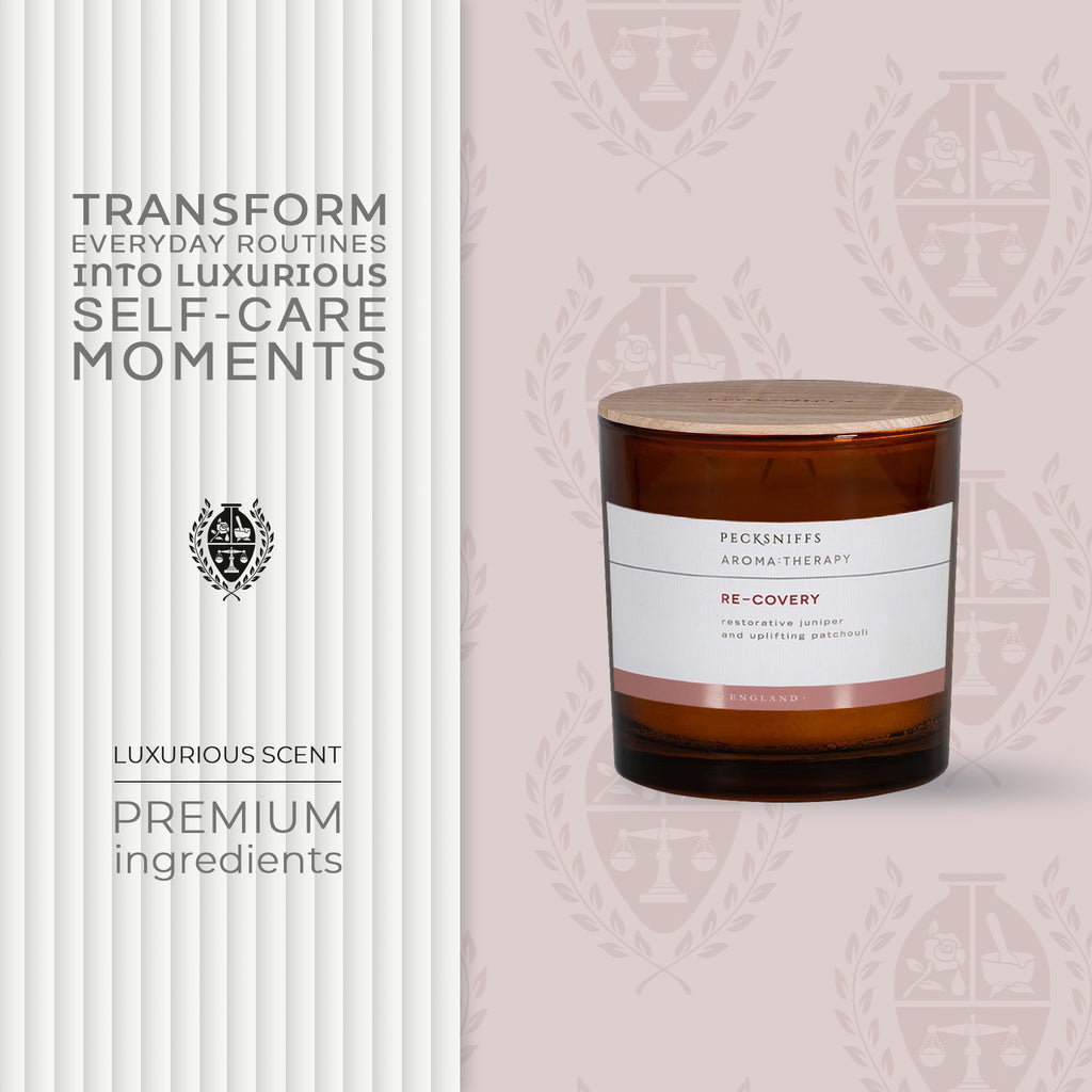 Pecksniffs Amber Re-Covery Candle | 3 Wicks, 550g/19.40oz