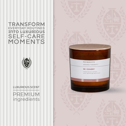 Pecksniff's Amber Re-Covery Candle | 3 Wicks, 550g/19.40oz