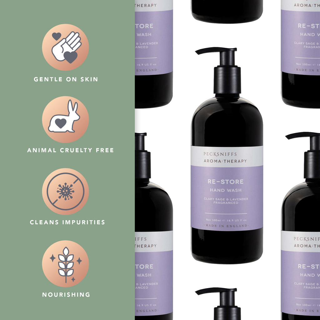 Pecksniff's Aroma:Therapy Re-Store 500 ml/16.9 fl oz Hand Wash