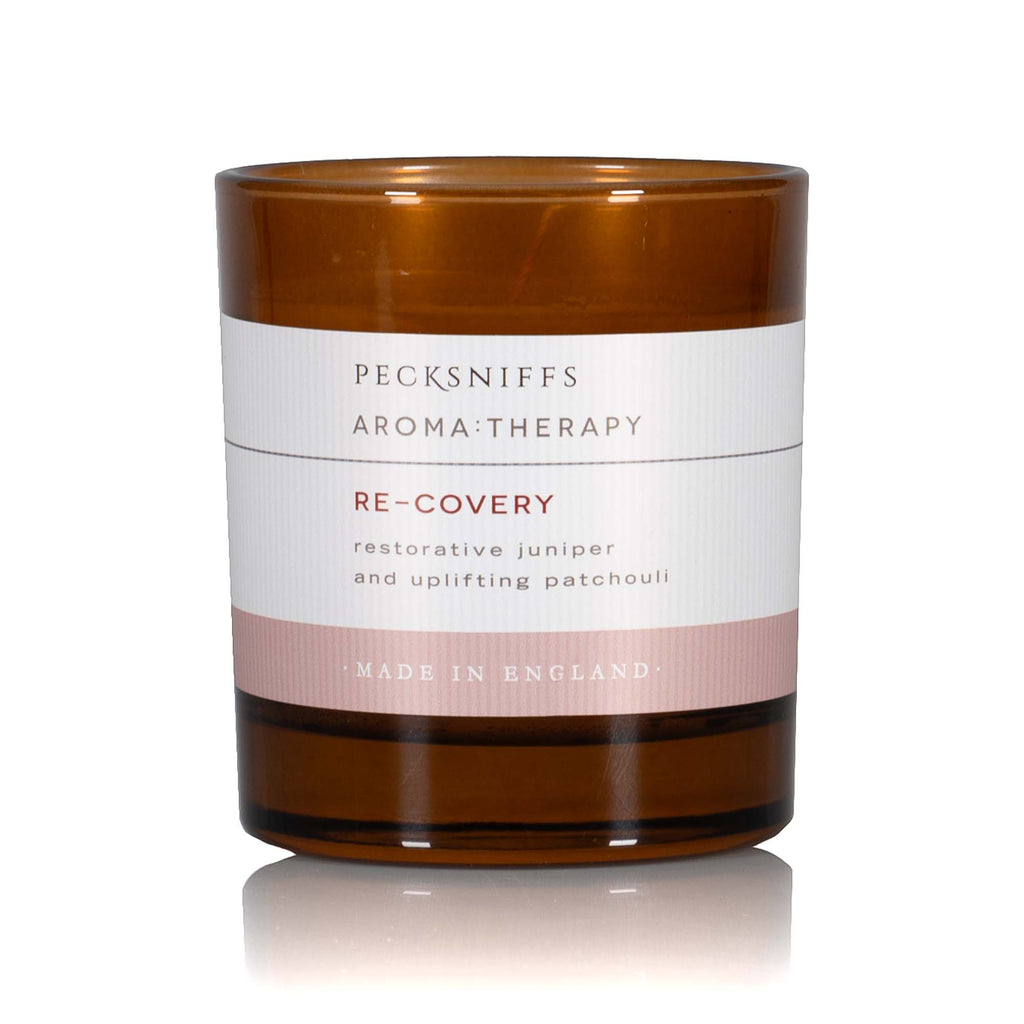 Pecksniffs Amber Re-Covery Aroma Therapy Candle | 1 Wick, 184g/6.49oz