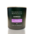 Pecksniff’s Aromatherapy Relax Candle 3 Wick 19.4 oz/550 g, Earthy Green Fragrance, Stress Relief, Long Lasting Luxury Glass Candle for Home Decor and Gifts