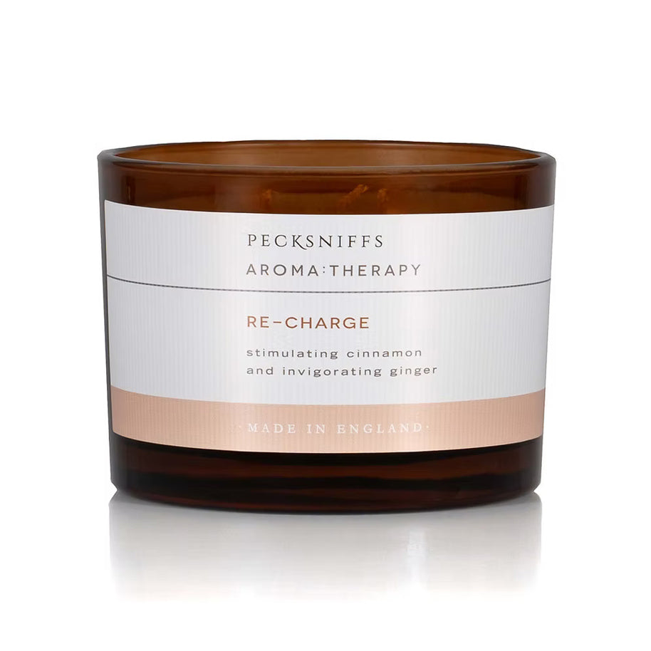 Pecksniffs Aromatherapy Re-Charge Candle | 3 Wicks, 283g/9.9oz