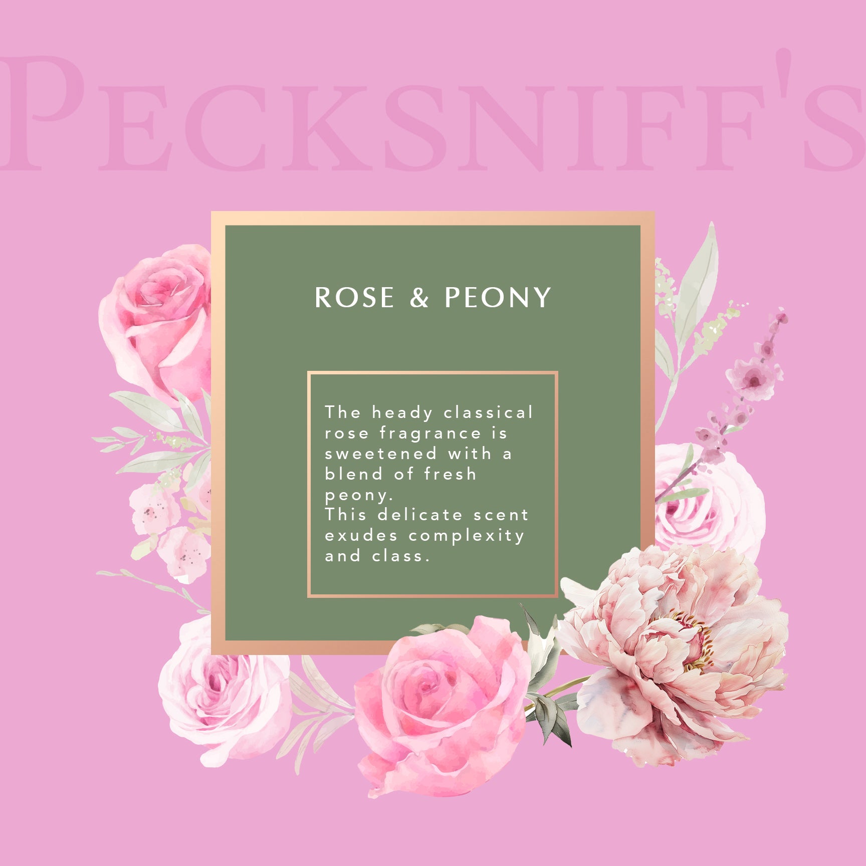 Pecksniffs Rose & Peony Moisturizing Shower Gel | 1000 ml / 33.80 Fl Oz