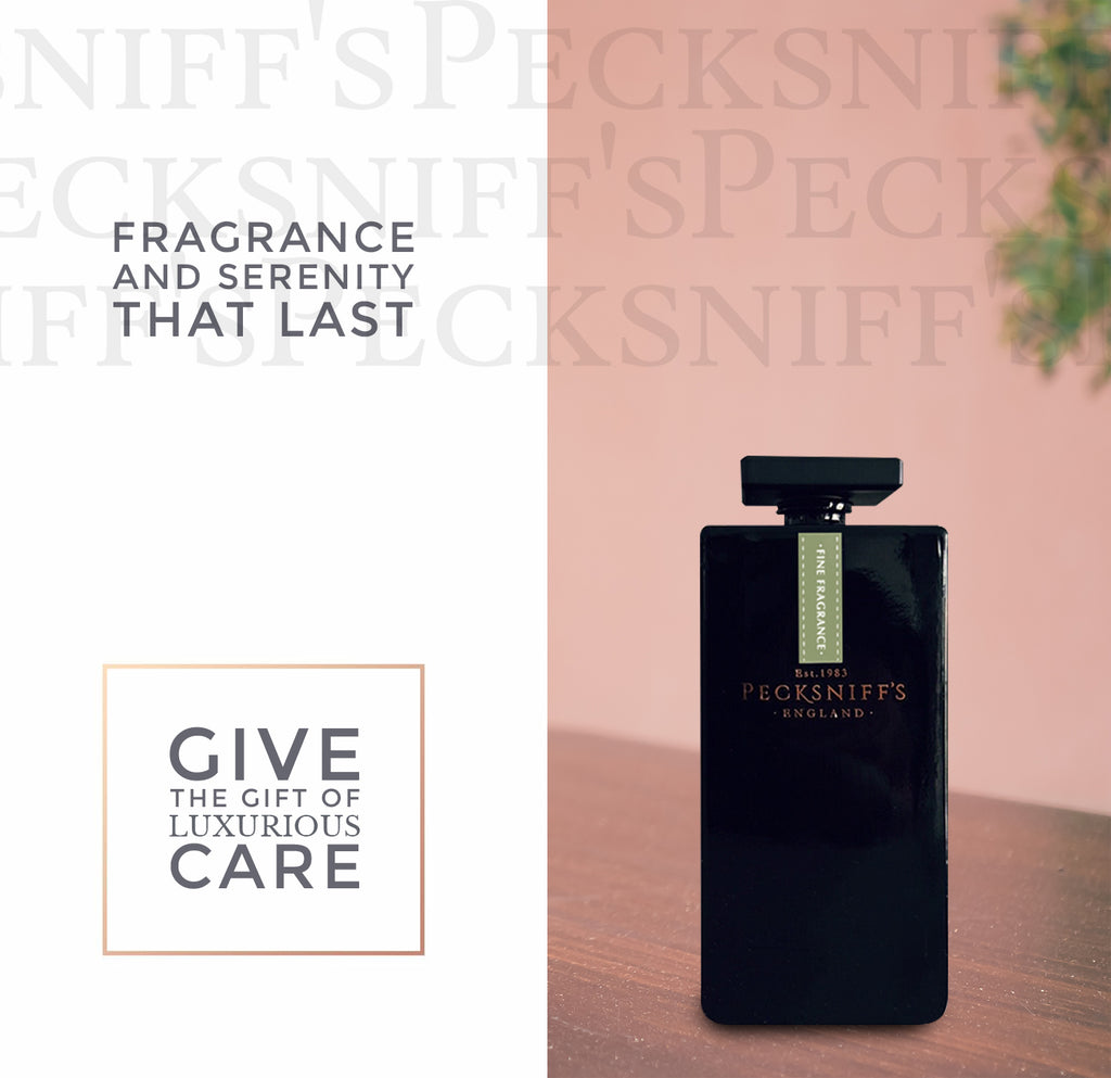 Pecksniff's Saffron and Balsam Black Square Diffuser | 200ml/6.76 Fl Oz