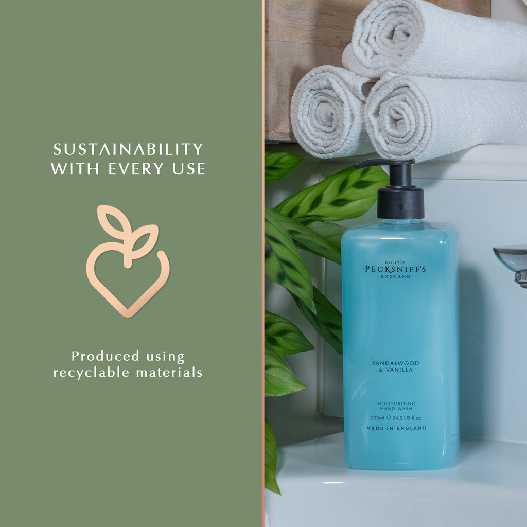 Pecksniff's Sandalwood & Vanilla Hand Wash 725 ml/24.5 Fl Oz