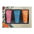 Pecksniff’s Hand Cream Collection – 3 Piece Gift Set, Moisturizing Hand Cream 100ml Tubes – Rose & Peony, Sandalwood & Vanilla, Ginger Flower & Patchouli – Luxury Skincare Gift for Women & Men