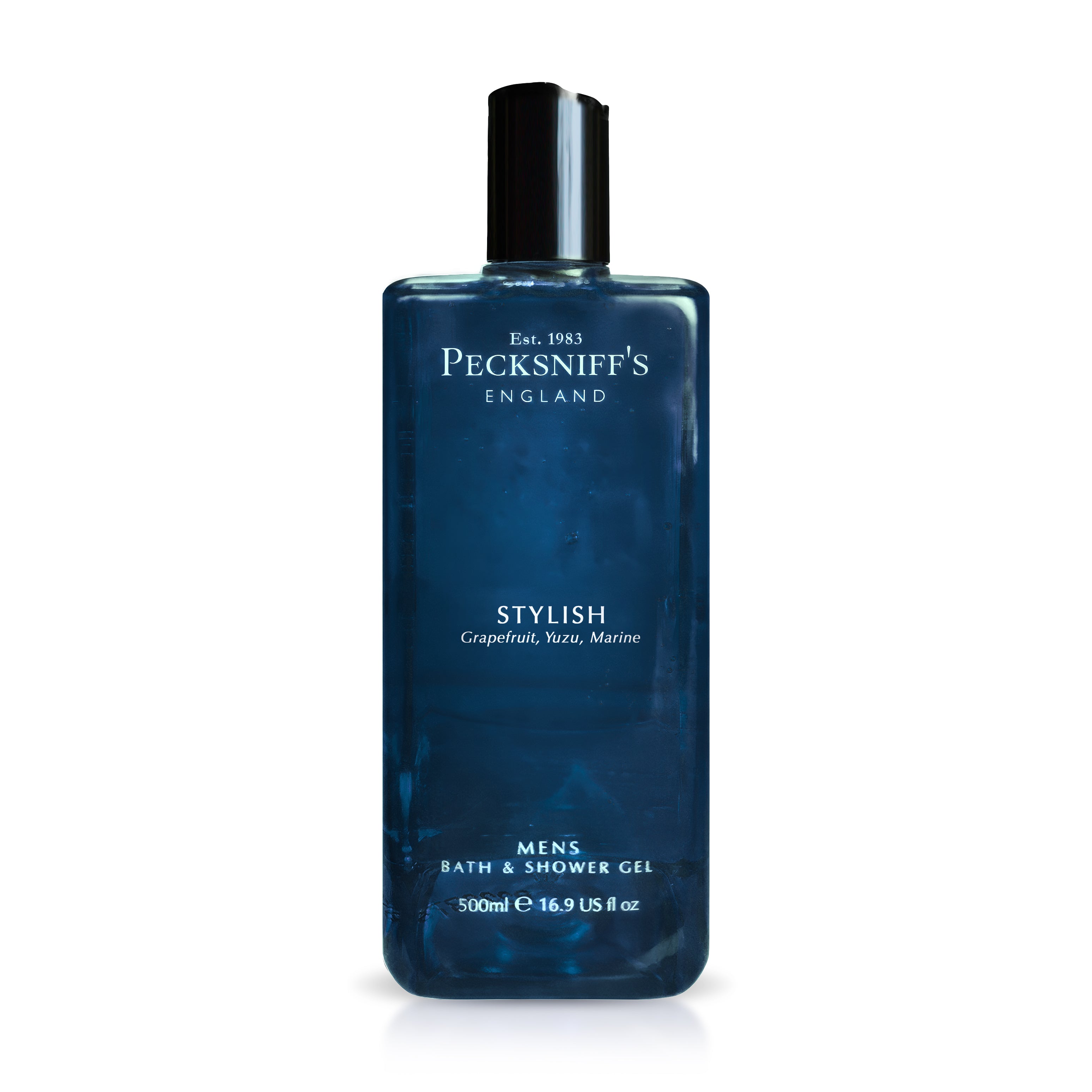 Pecksniffs Stylish Men's Bath and Shower Gel | 500ml /16.9 Fl Oz