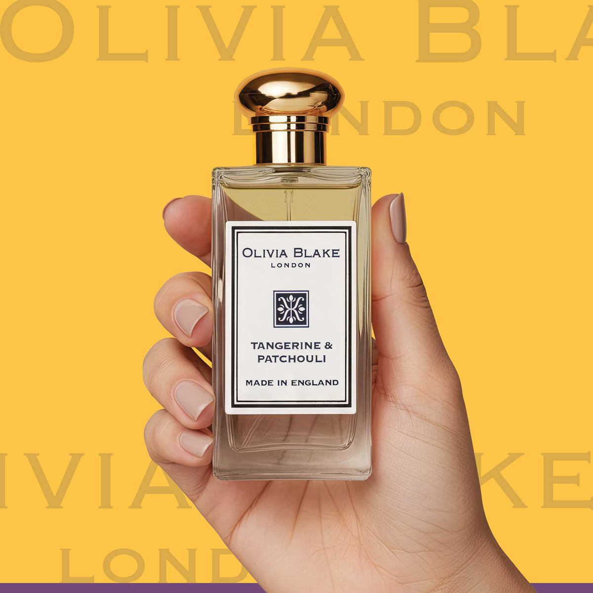 Olivia Blake Tangerine & Patchouli Perfume for Women – Fine Fragrance Eau de Cologne Spray, 100 ml/3.3 fl oz