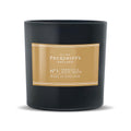 Pecksniff’s Tobacco & White Wood Scented Candle – 1 Wick, 184 g/6.49 oz – Oriental Luxury Fragrance – Black Glass Vessel – Made in England