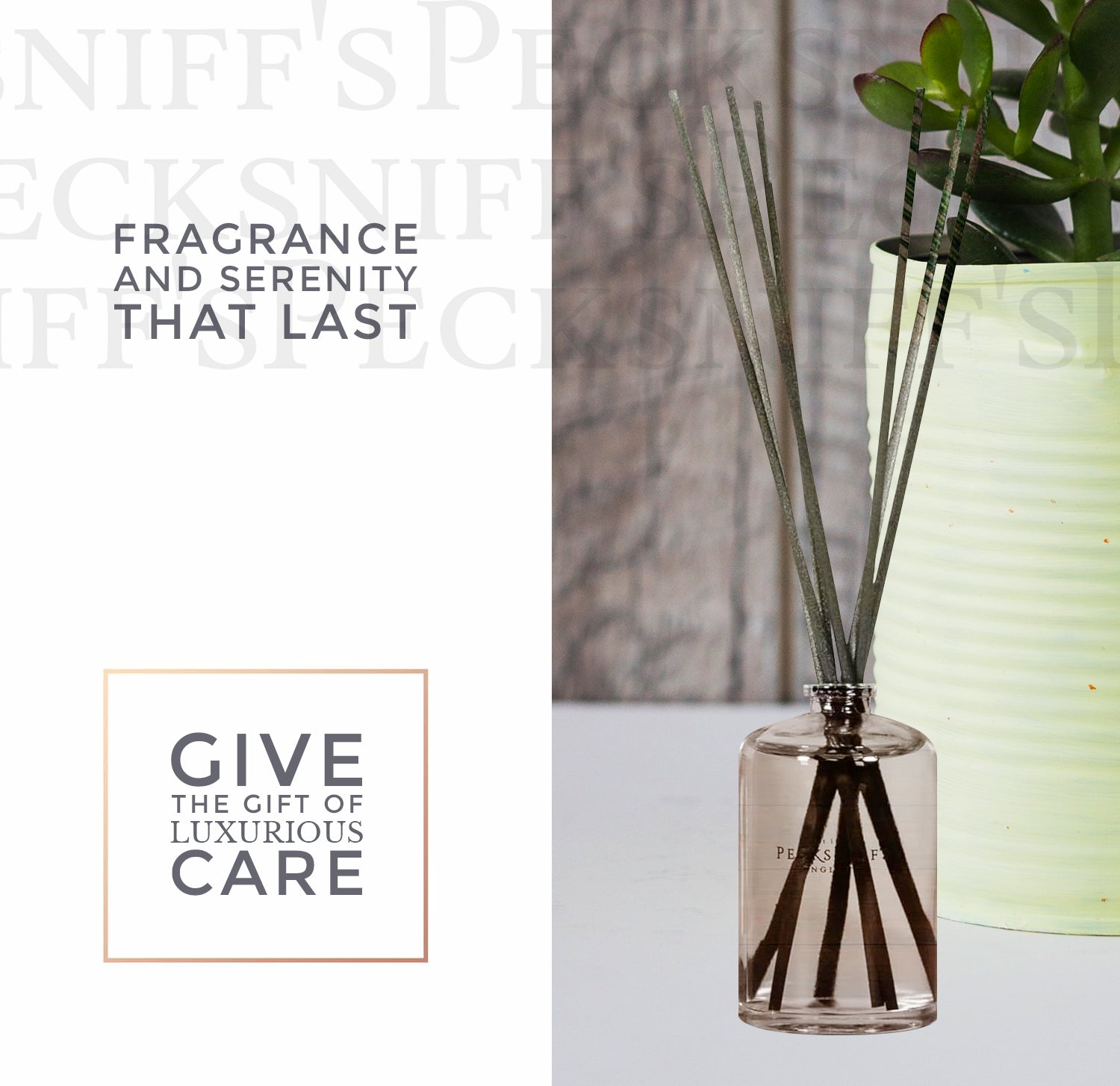 Pecksniffs Vetiver & Musk Diffuser | 100ml/3.38 Fl Oz