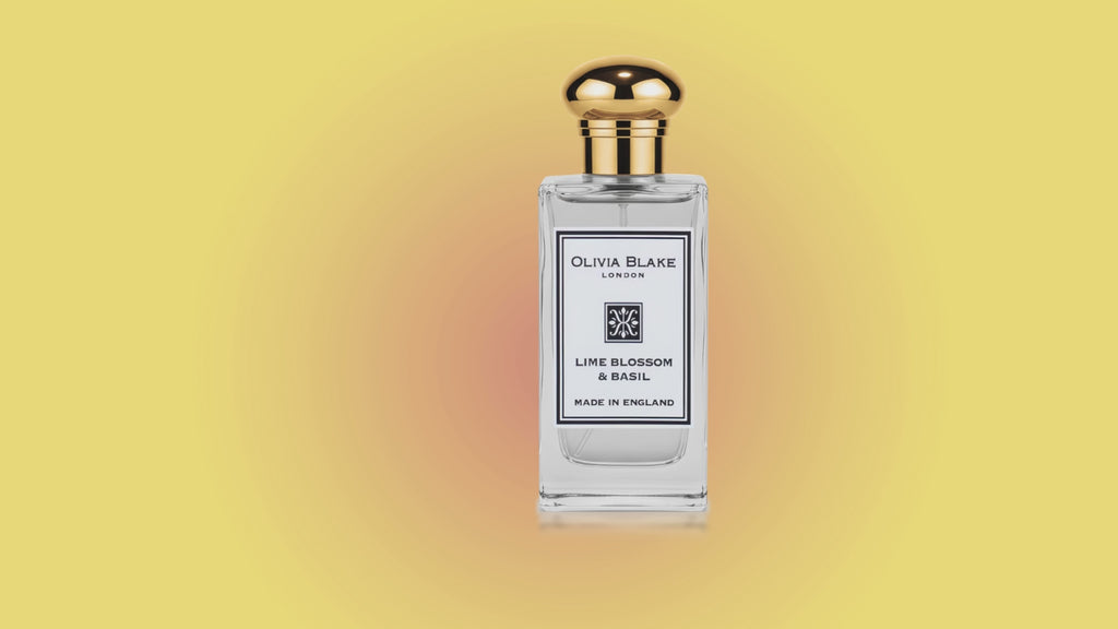 Olivia Blake Lime Blossom & Basil Perfume for Women – Fine Fragrance Eau de Cologne Spray, 100 ml/3.3 fl oz