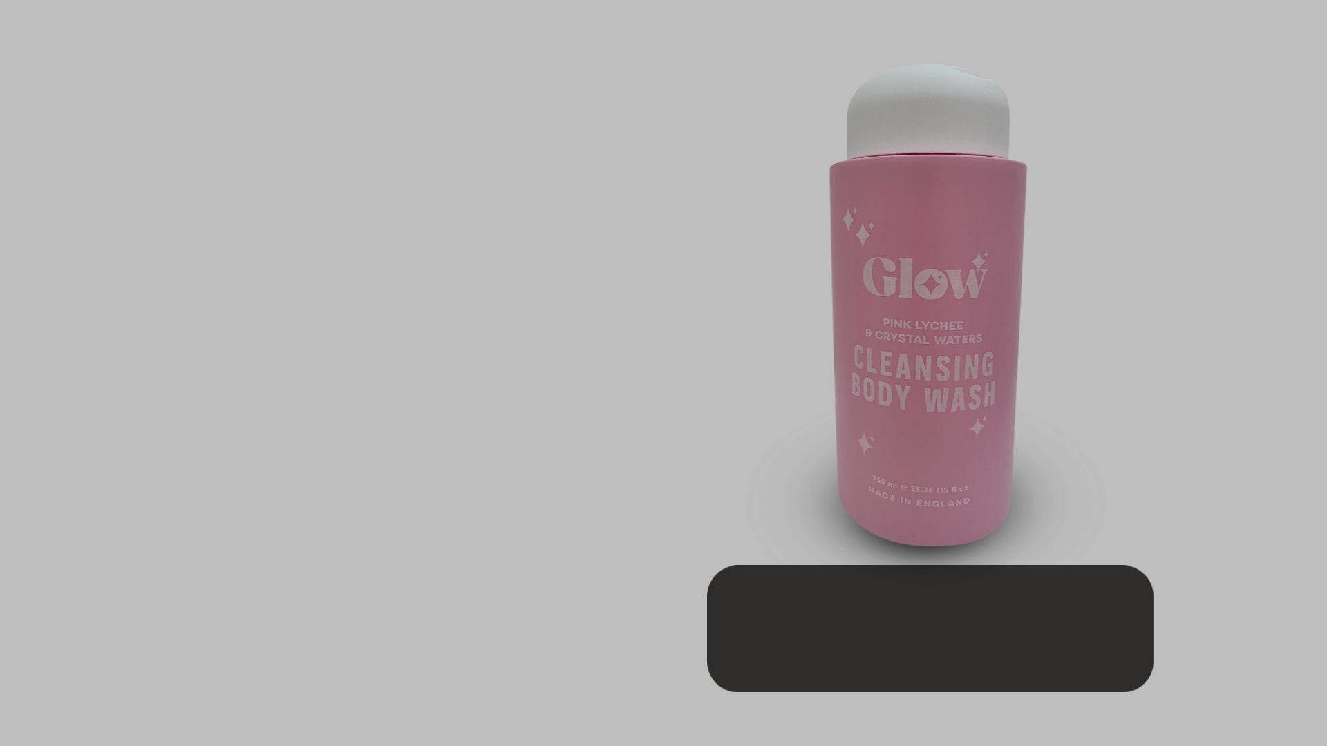 Glow Cleansing Body Wash – Pink Lychee & Crystal Waters, 750 ml / 25.36 fl oz – Refreshing Fragrance, Skin-Softening Formula, Made in England